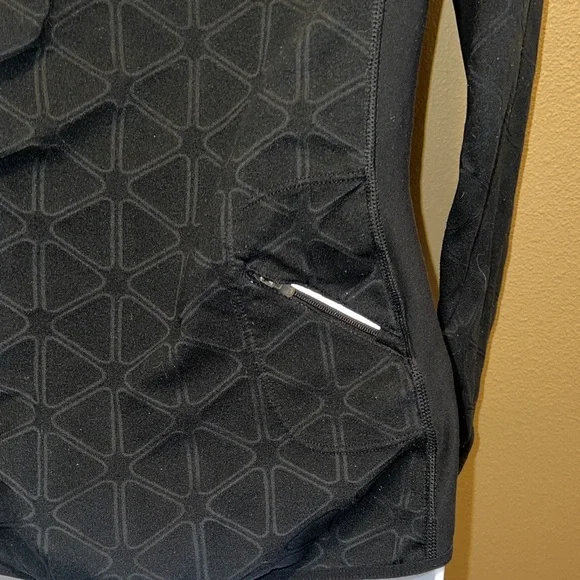 Nike Women’s Dri-FIT Reflective Element Geometric 1/2 Zip Run Pullover Black M - Picture 7 of 13